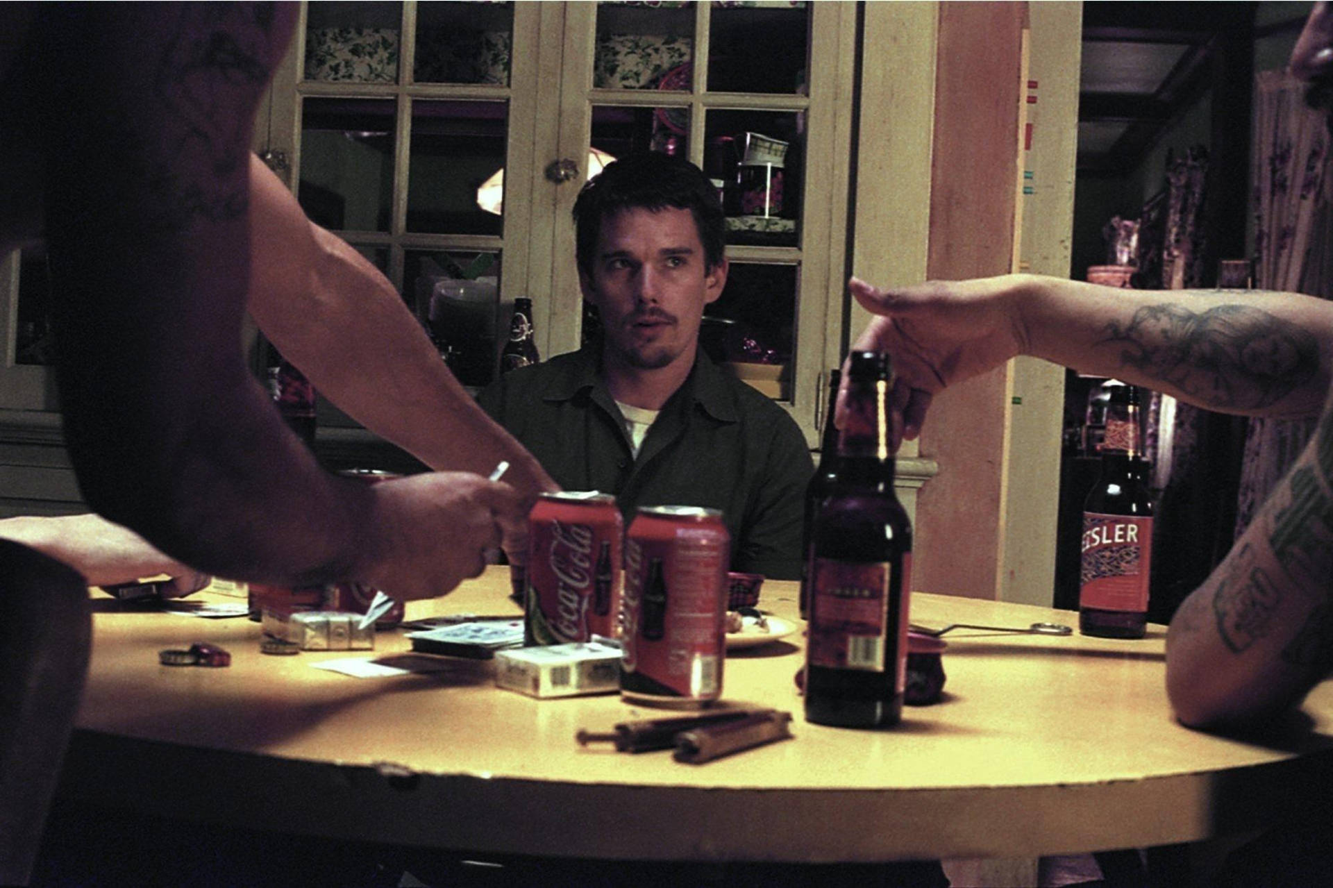 Training Day Film Performer Ethan Hawke Background