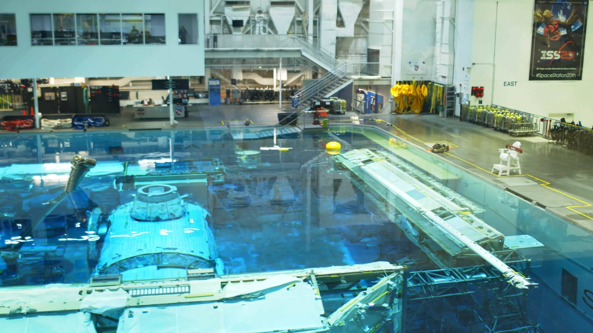 Training Facility Inside Nasa Houston Background