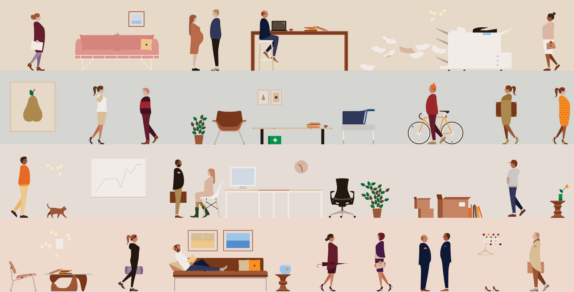 Tranquil Desktop Theme Featuring Serene Nature View