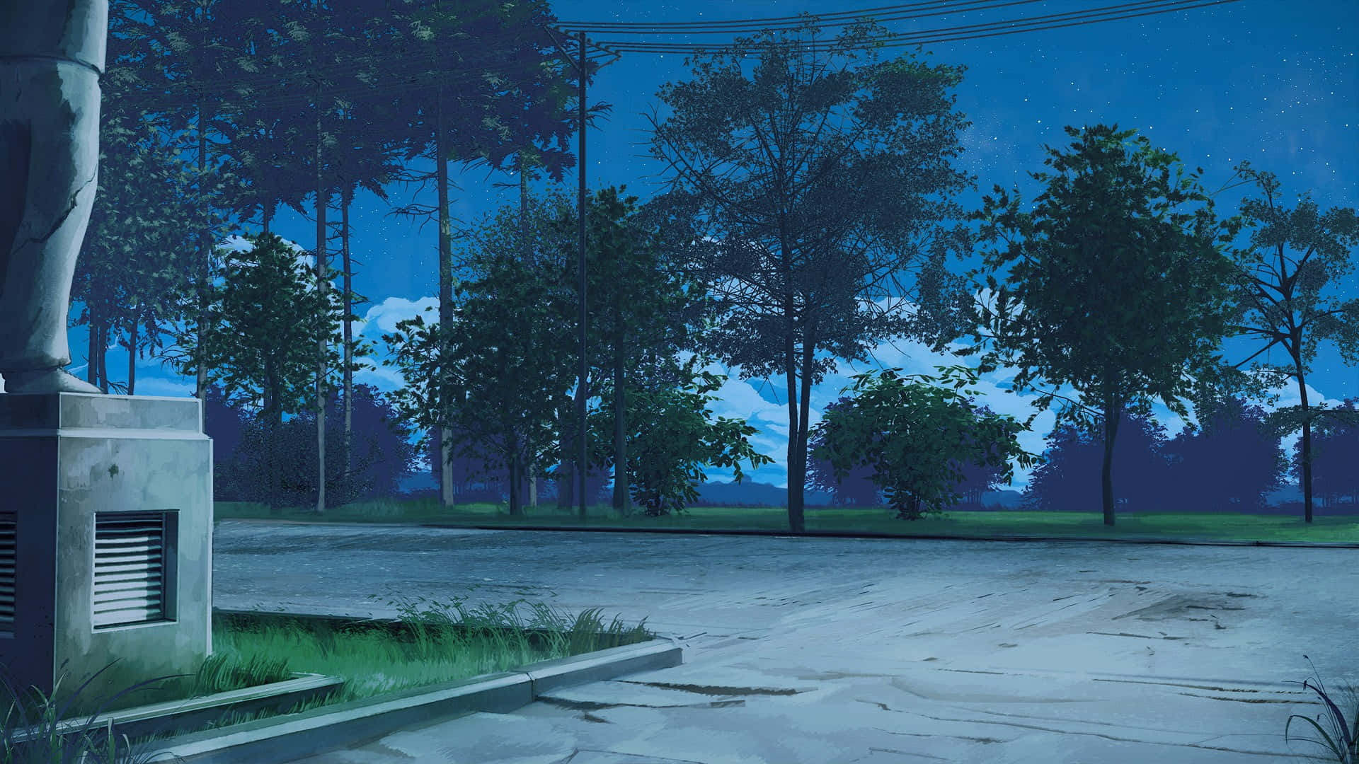 Tranquil Nightat Anime Street