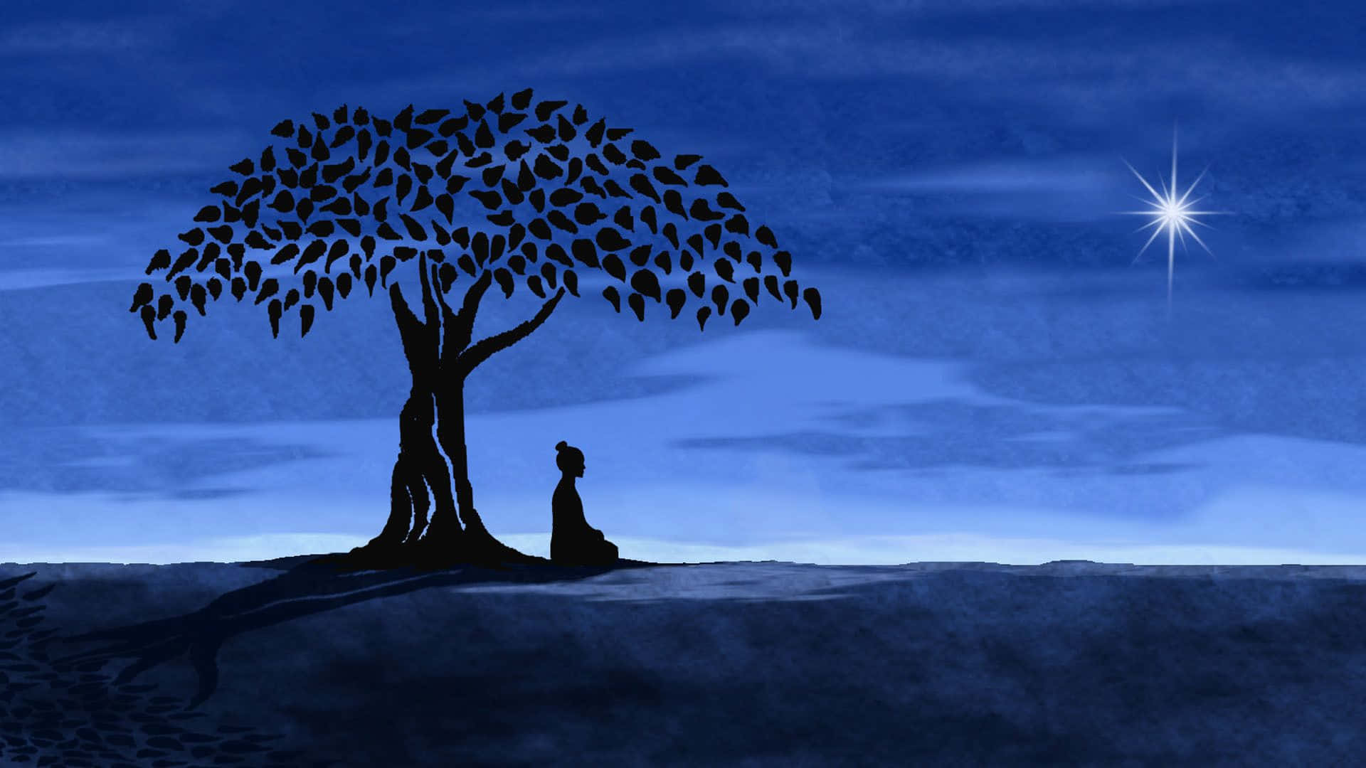 Tranquil Spiritual Meditation Background