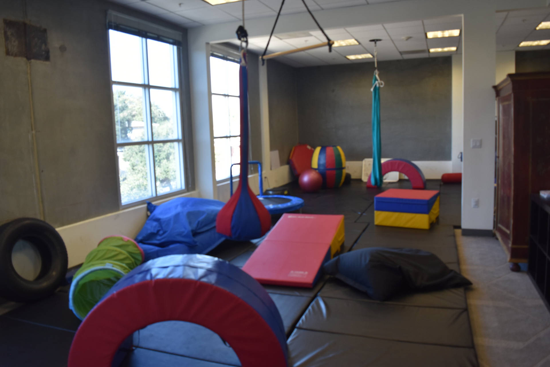 Tranquil Therapy Room At The Center For Connection Therapy Facility.