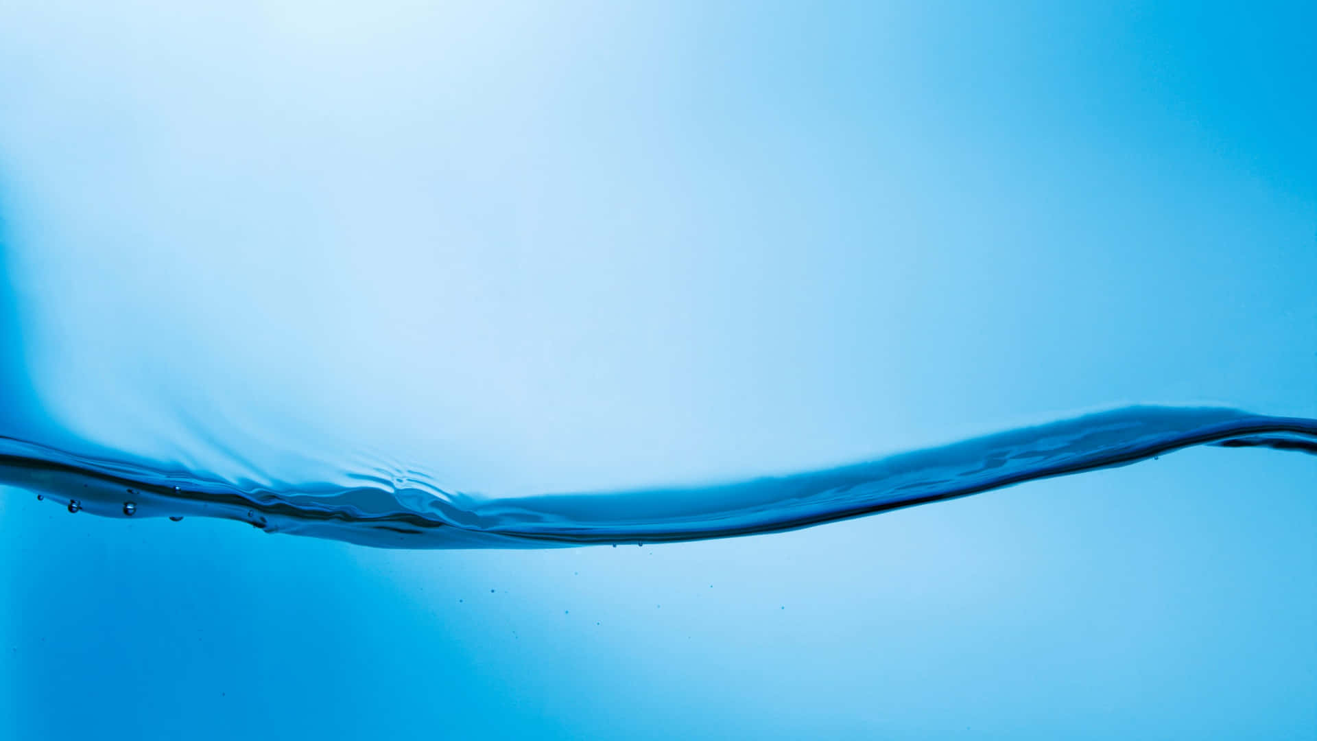 Tranquil Water Surface Blue Backdrop Background