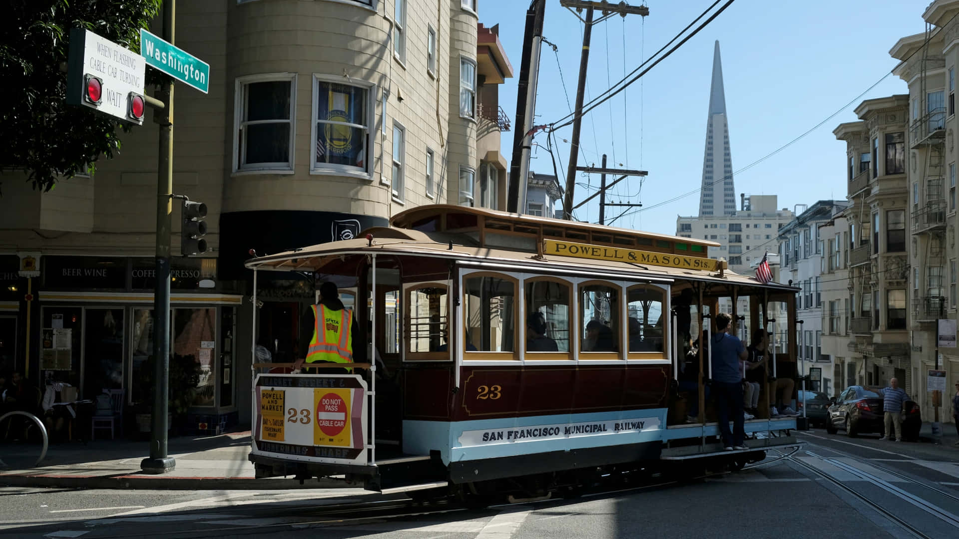 Transamerica Pyramid In The Distance