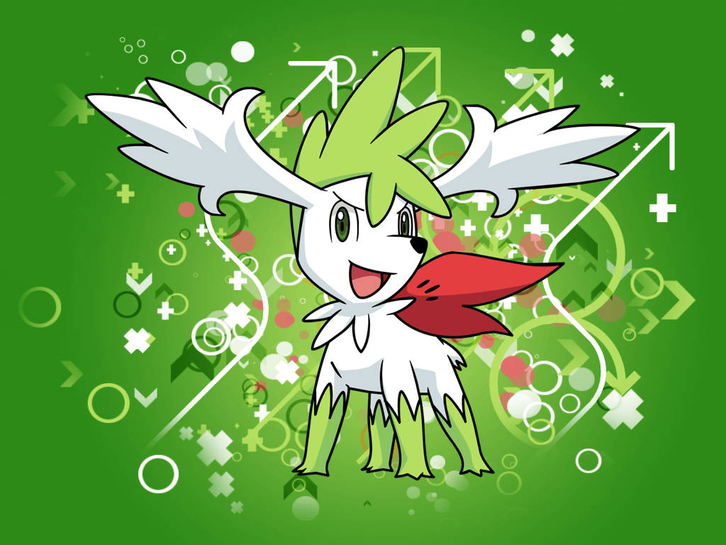 Transformative Shaymin In Sky Forme - Pokemon Power At Its Fullest Background