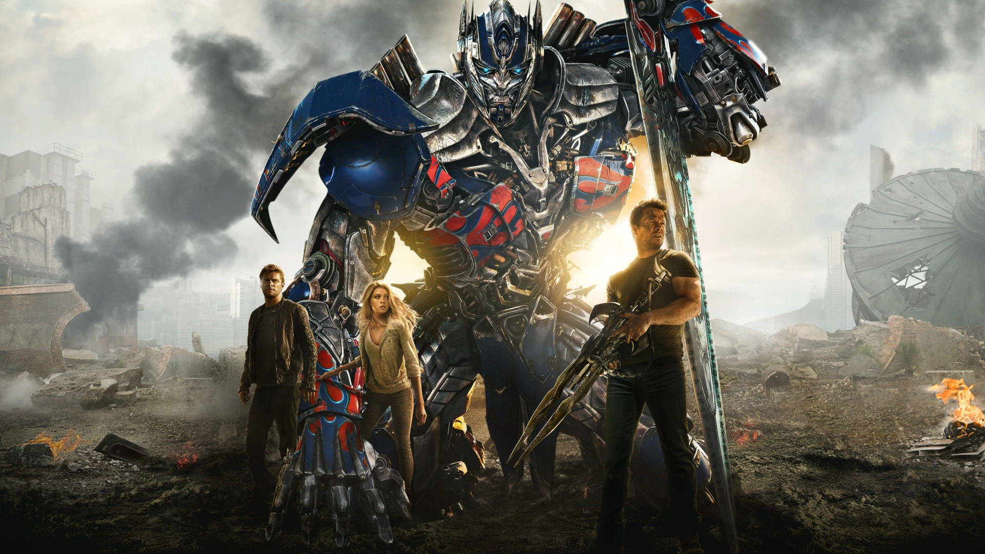 Transformers Age Of Extinction Background