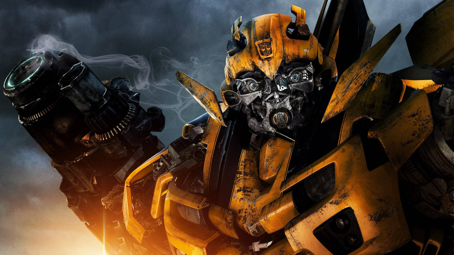 Transformers Bumblebee Robot Background
