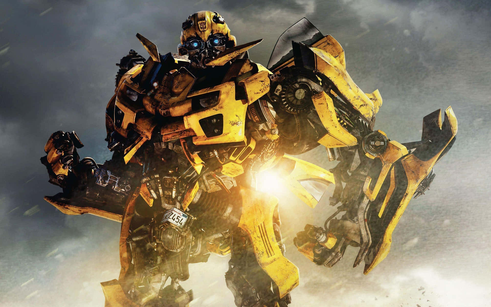 Transformers Bumblebee With Clenched Fists