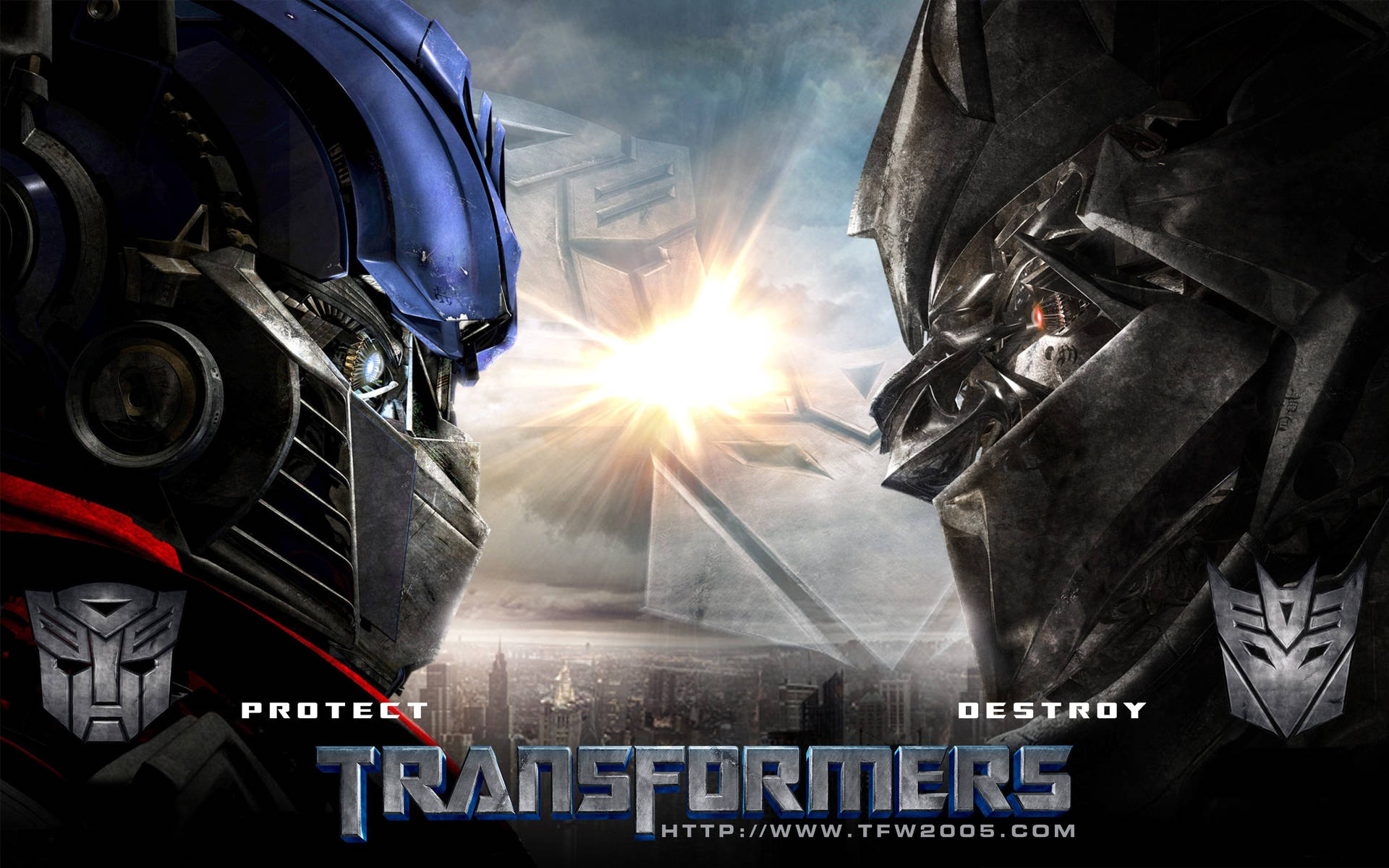 Transformers Optimus And Megatron Background