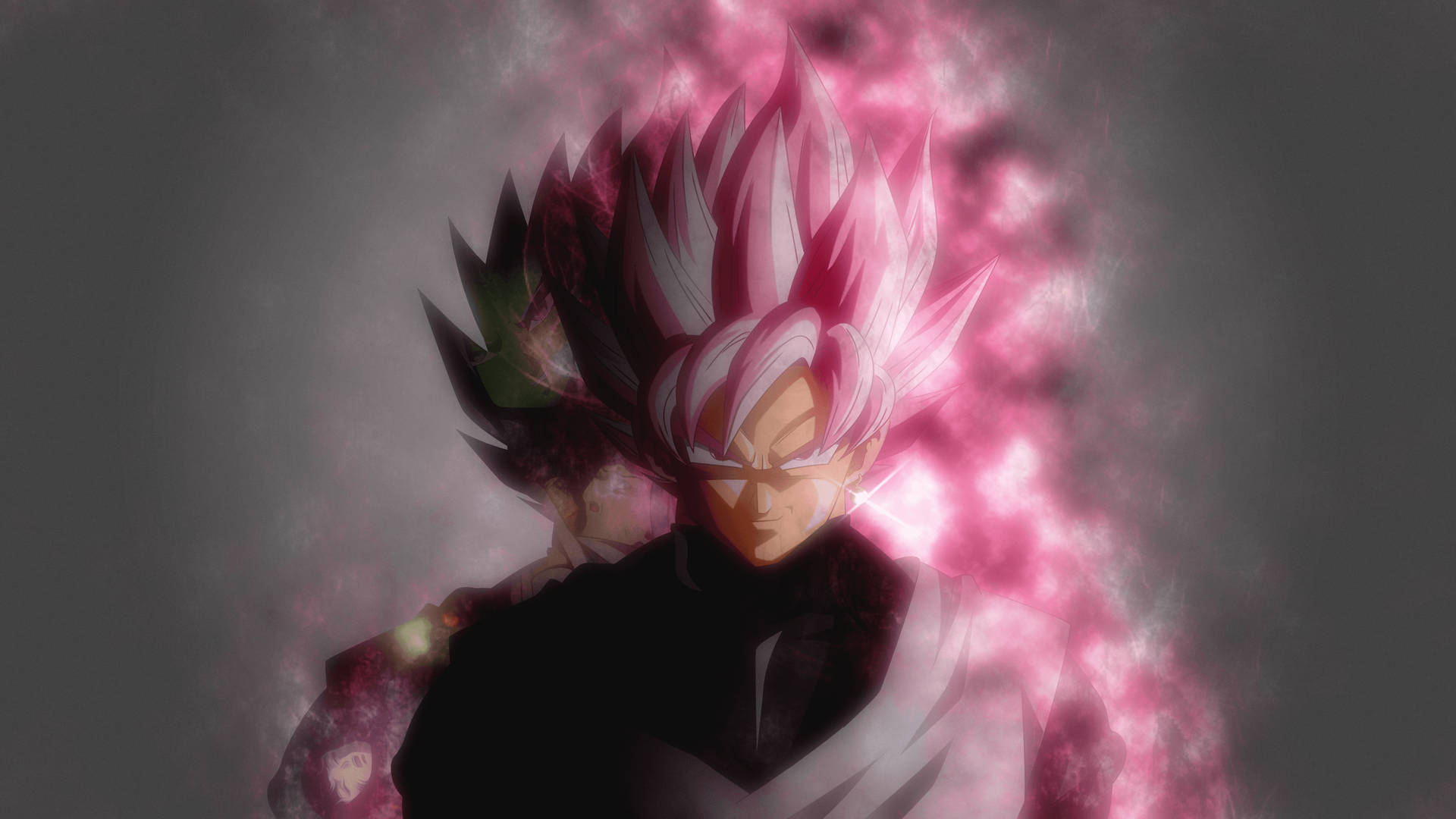 Transforming Power - Super Saiyan Rose Goku Background