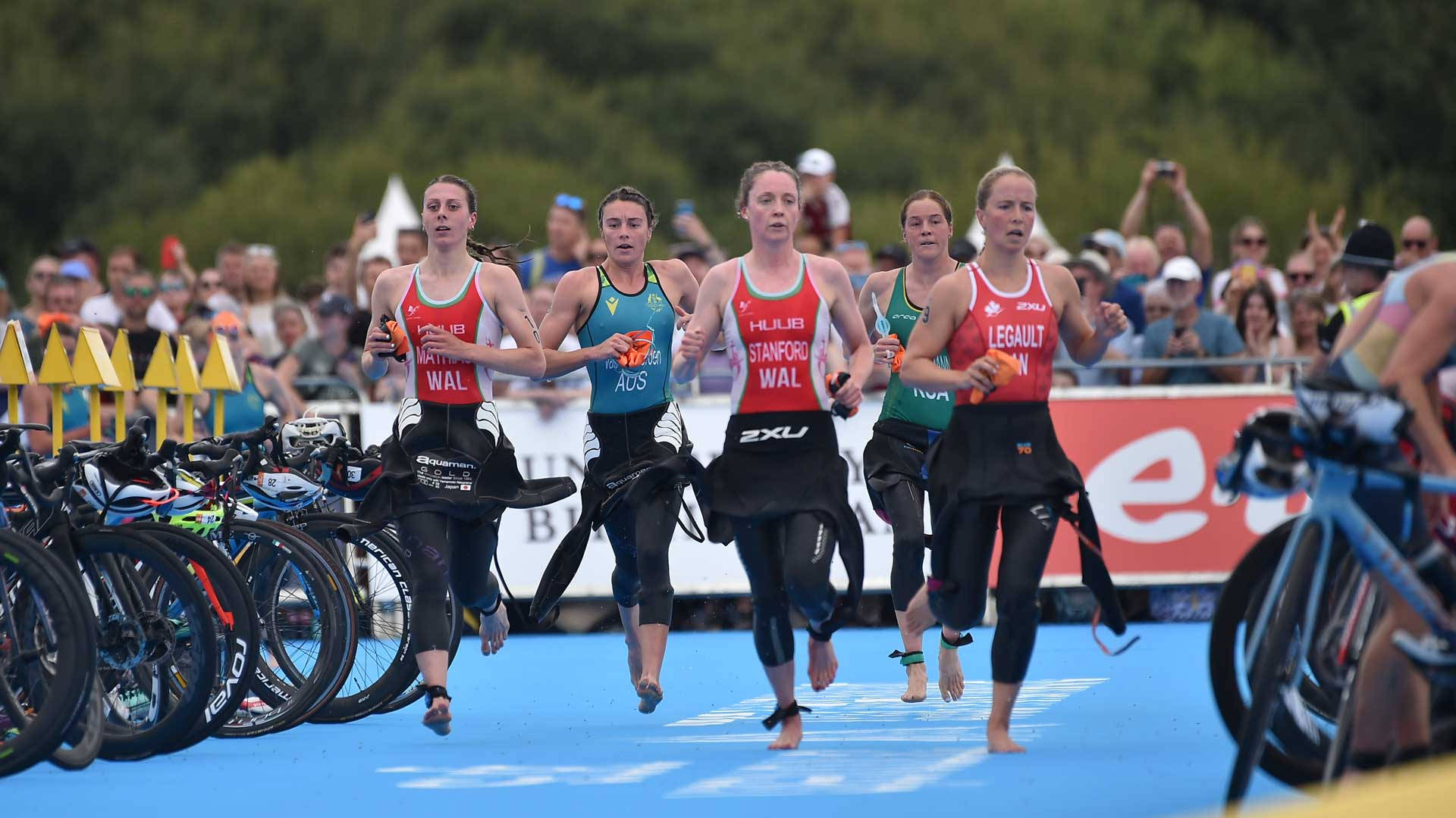 Transgender Women Join The Triathlon Background