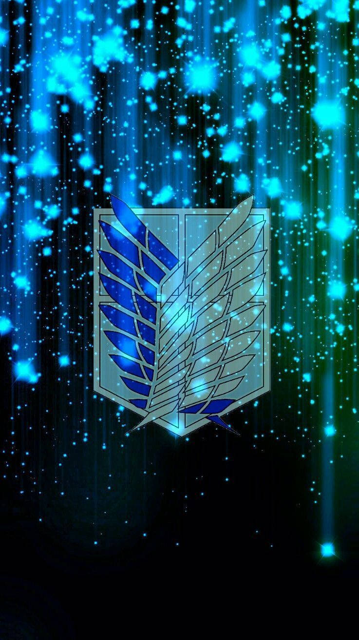 Translucent Attack On Titan Logo Background