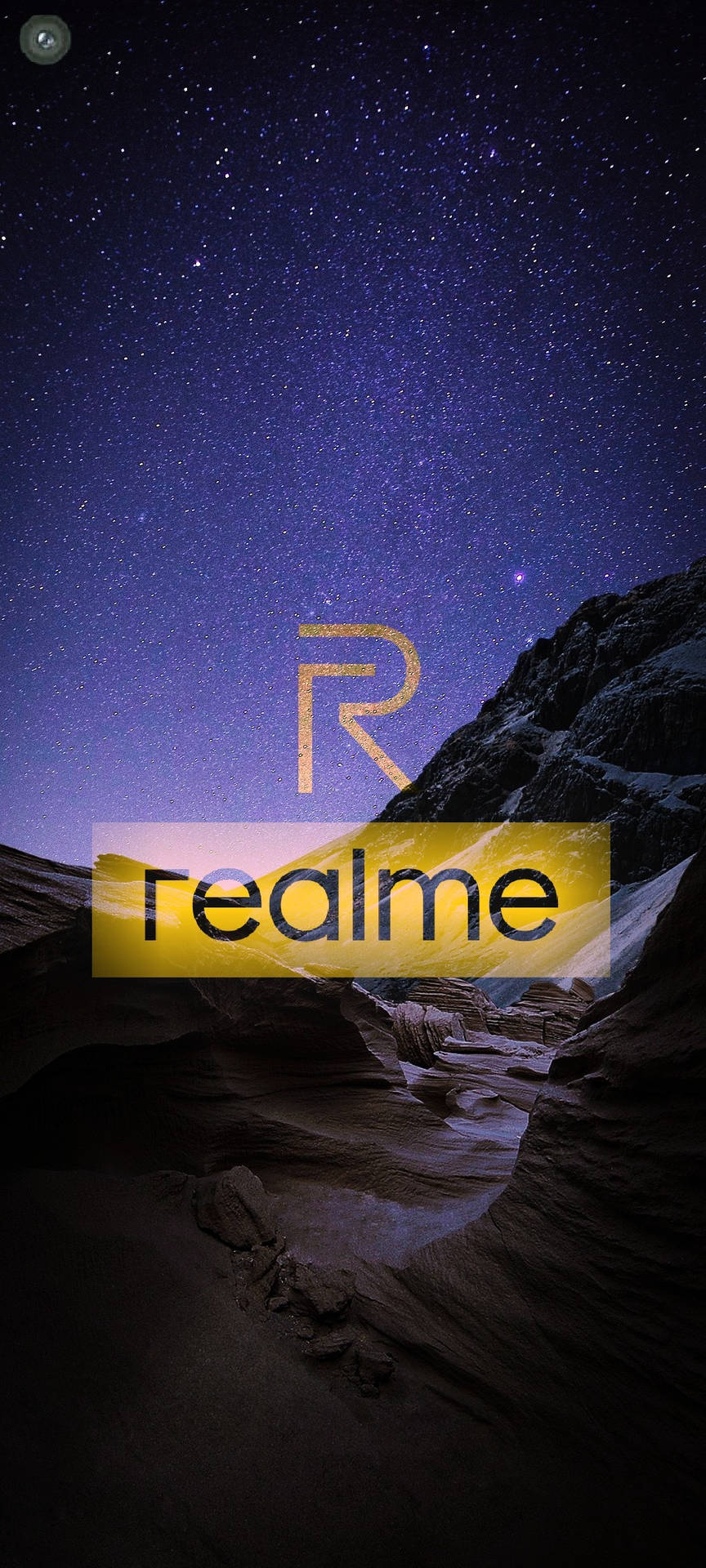 Translucent Realme Logo