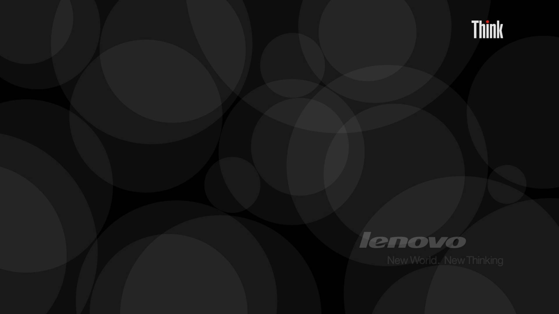 Transparent Circles Lenovo Official Background