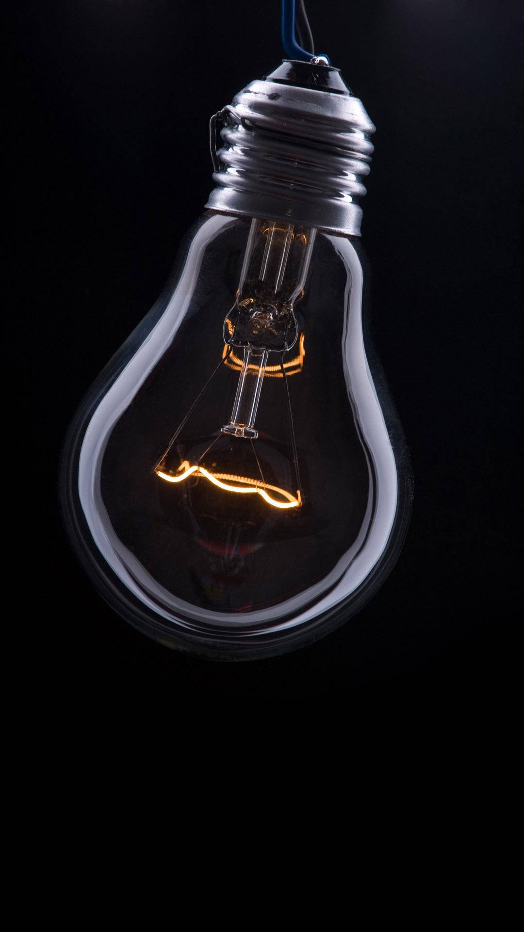 Transparent Light Bulb 3d Android Phone Background