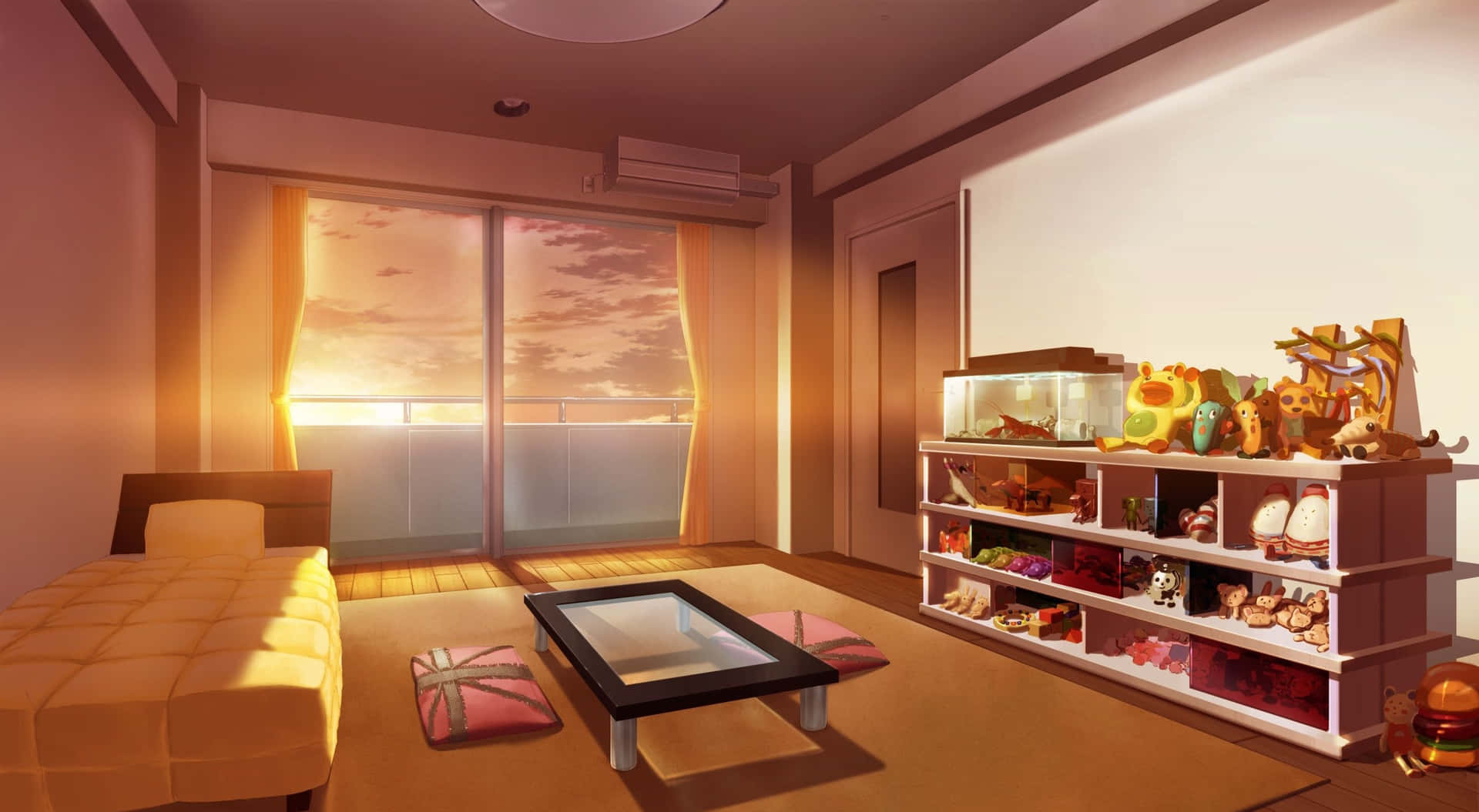 Transport Yourself To The Magical World Of Cozy Anime Background