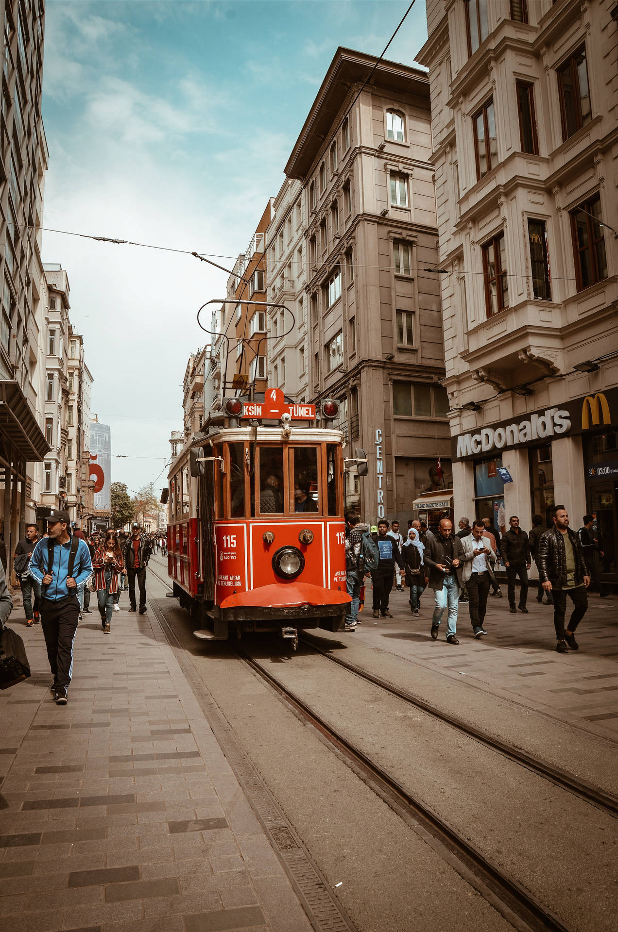 Travel 4k Train Street Background