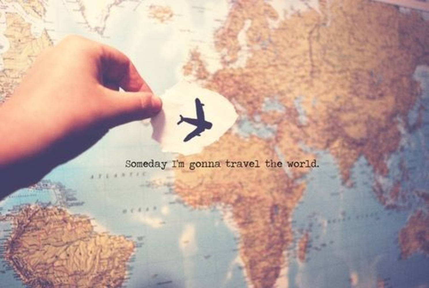 Travel The World Quotes Desktop Background