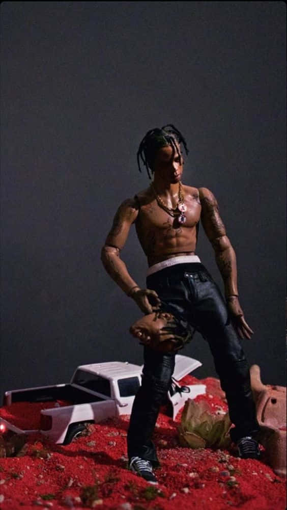 Travis Scott - The Animation Background