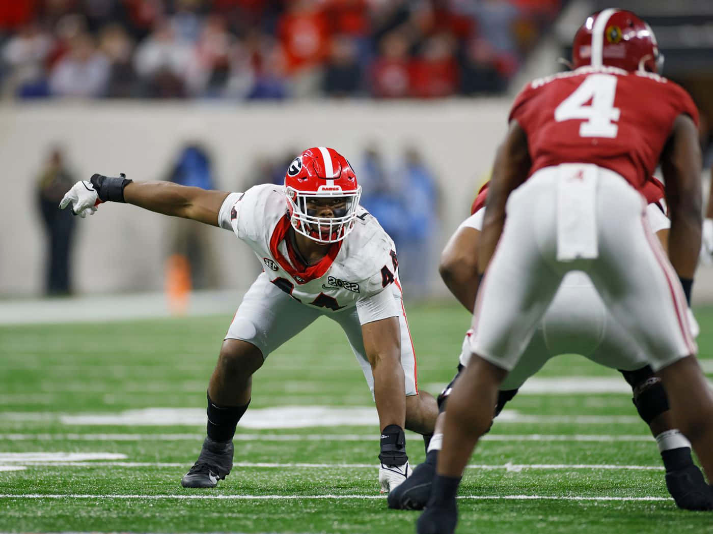 Travon Walker Against Alabama Crimson Tide