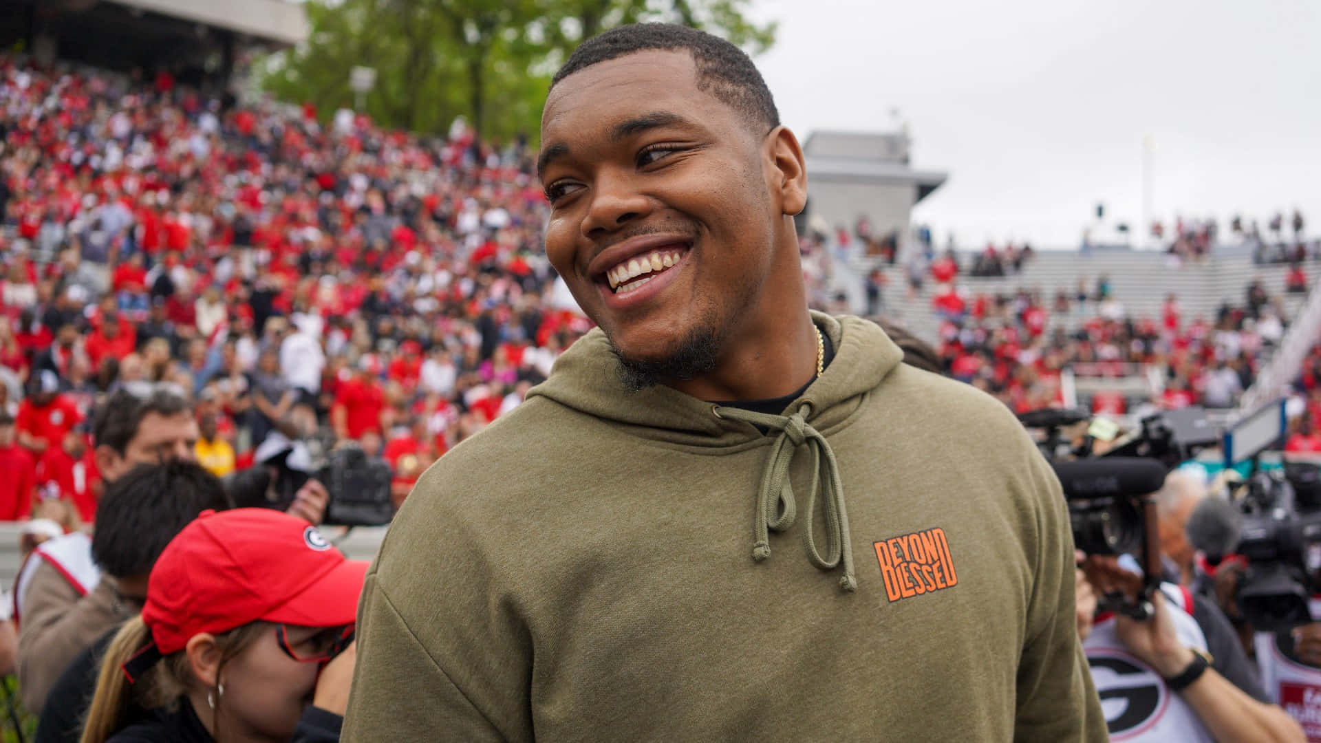 Travon Walker National Championship Ring Ceremony