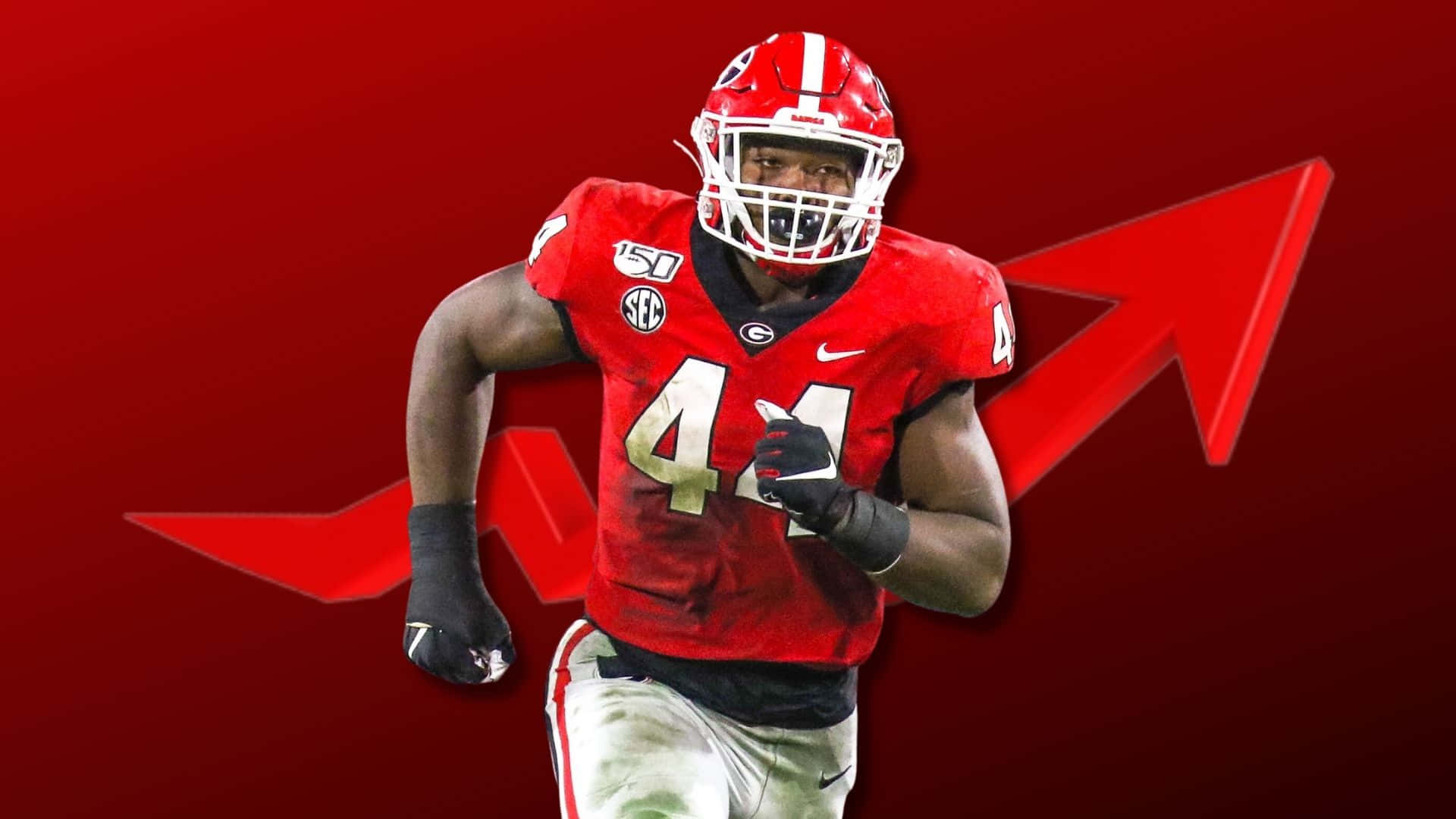 Travon Walker Nfl Rising Star Background