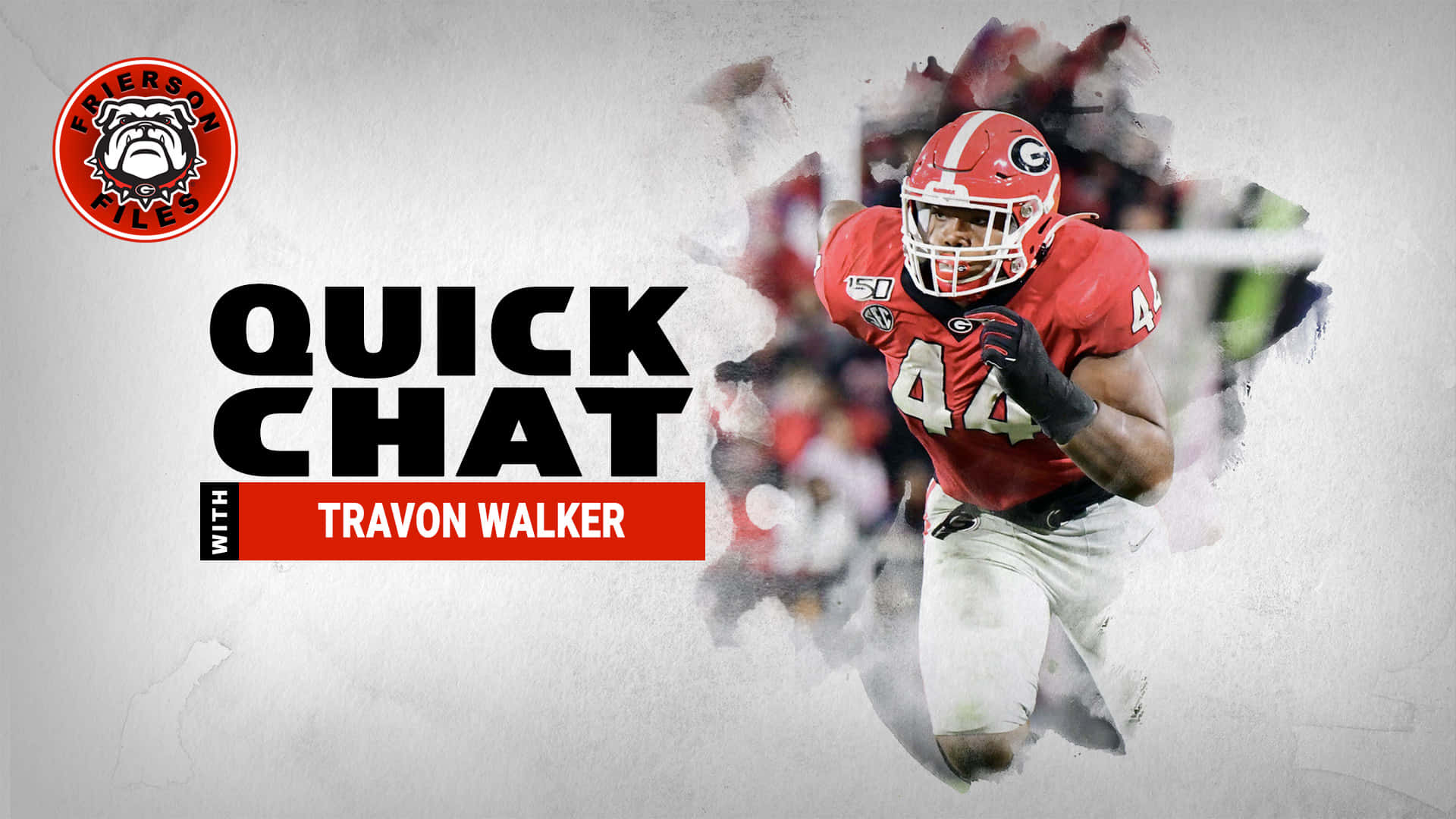 Travon Walker Quick Chat Poster Background