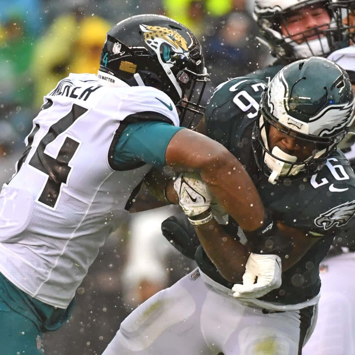 Travon Walker Tackling Miles Sanders