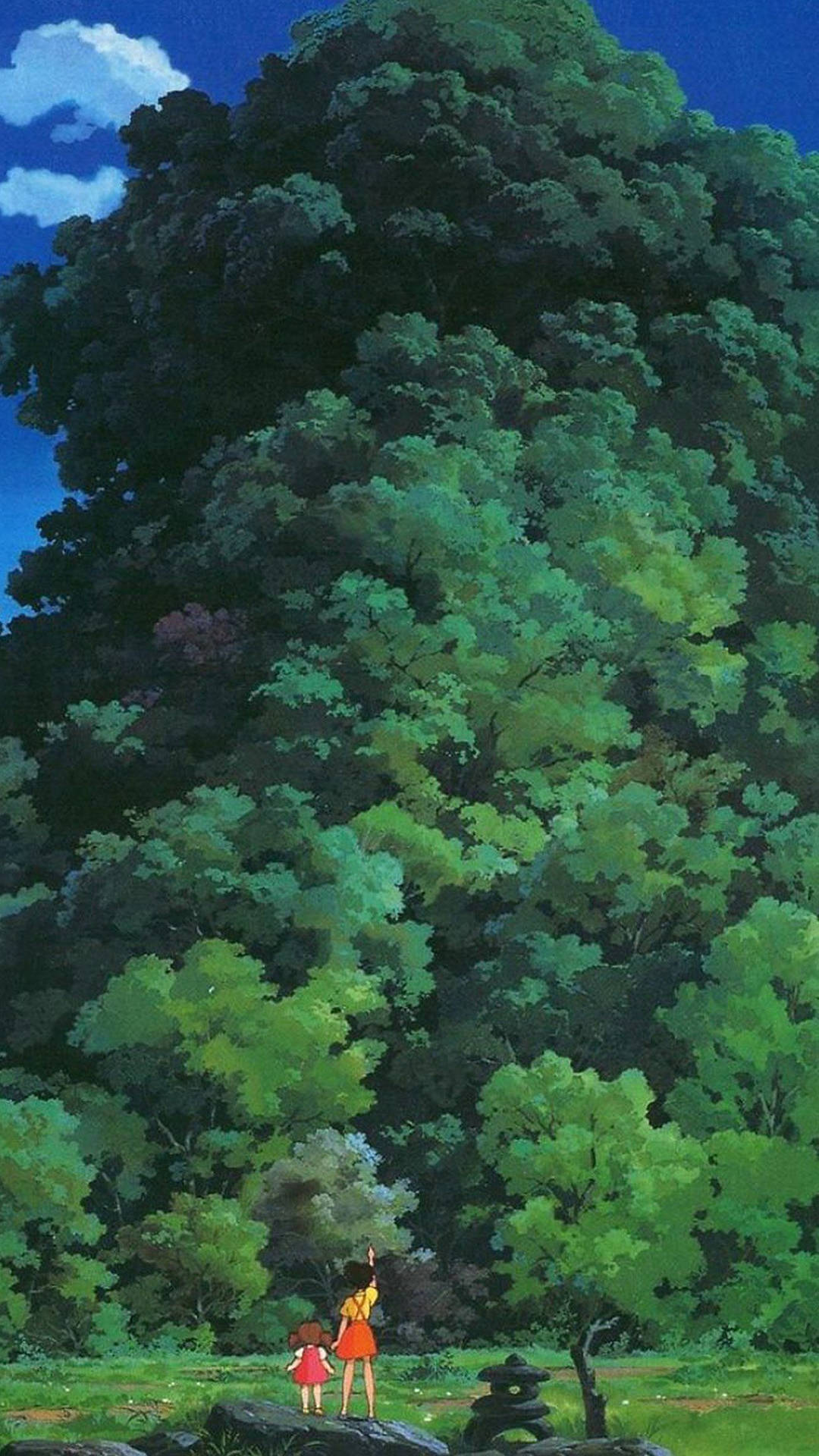 Treat Yourself To Beautiful Studio Ghibli Iphone Wallpapers! Background