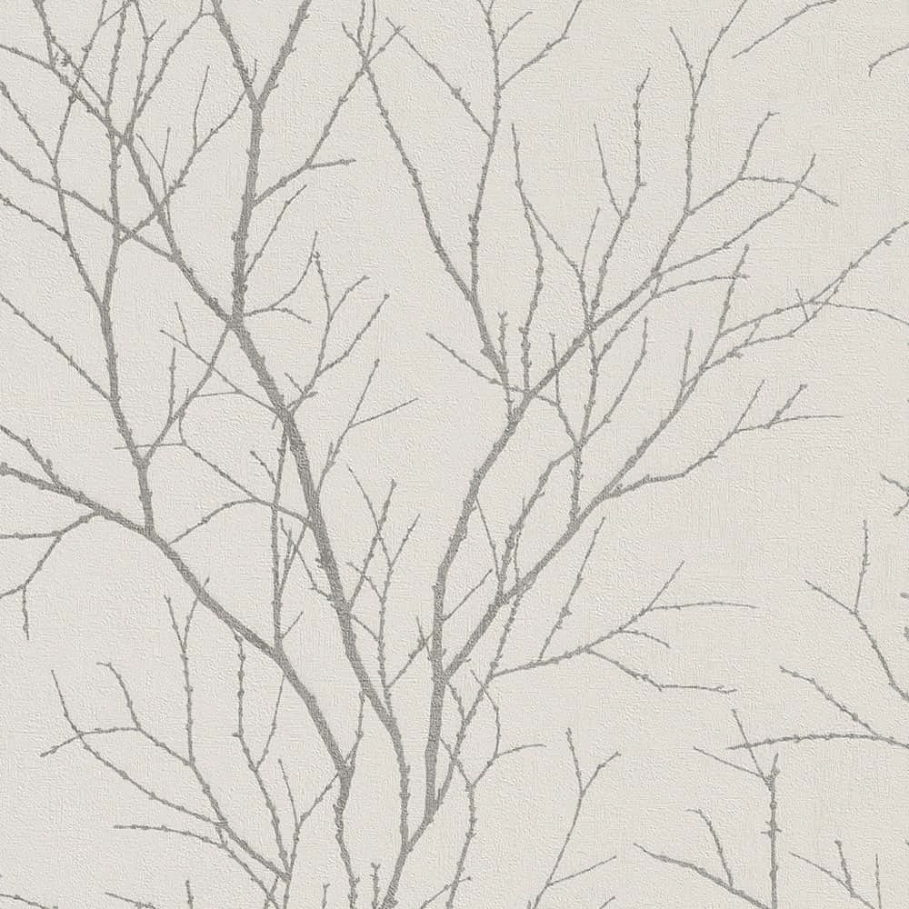 Tree Branches With Sprouting Leaf Buds Background