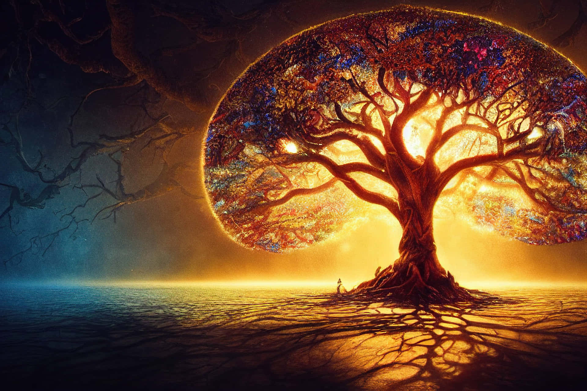 Tree Of Life Spreading Branches