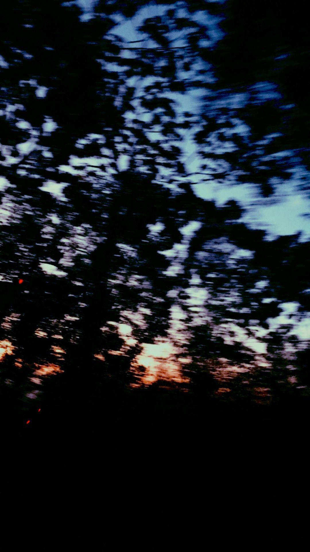 Trees Silhouette Dope Iphone