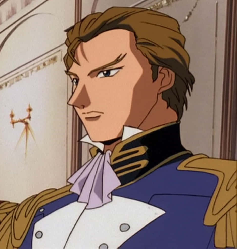 Treize Khushrenada In A Contemplative Pose Background