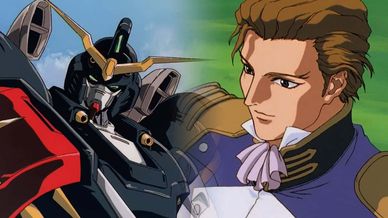 Treize Khushrenadaand Gundam Background