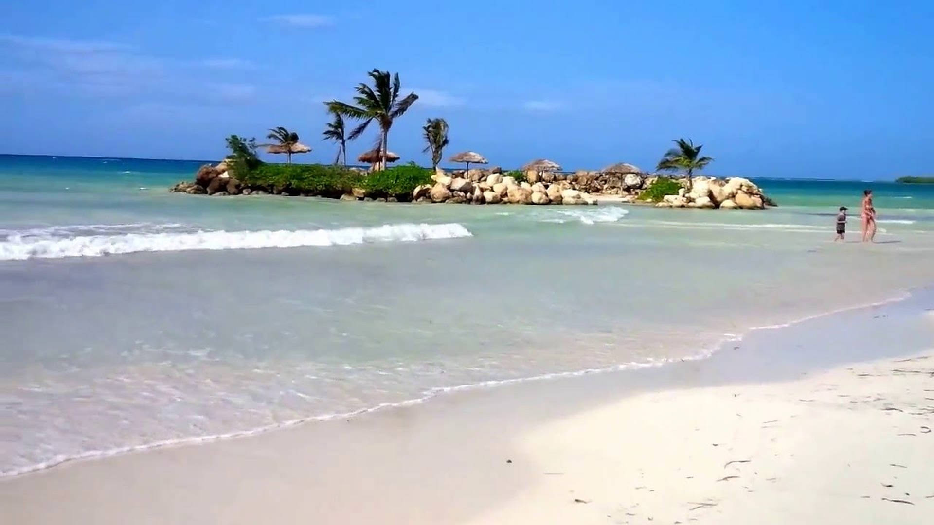 Trelawny Beach Jamaica Background