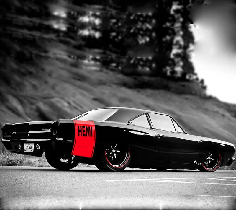 Tremendous Elegance Of A Black Car Background