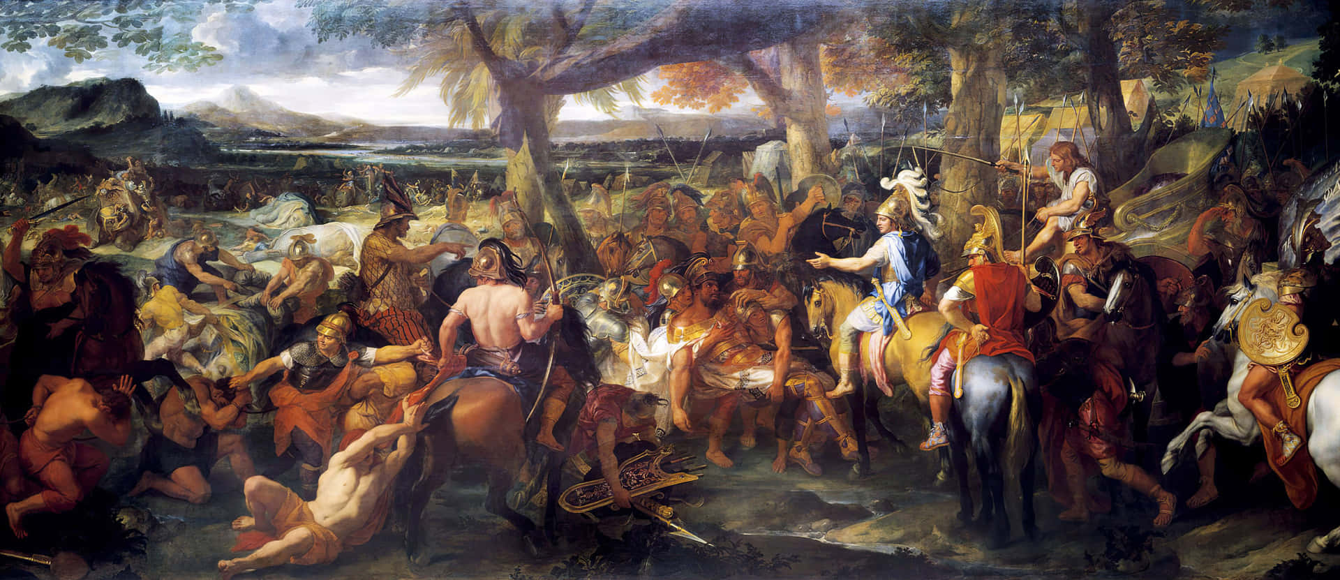 Tremendous Historical Battle Background