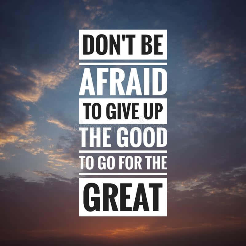 Tremendous Inspirational Quote Background