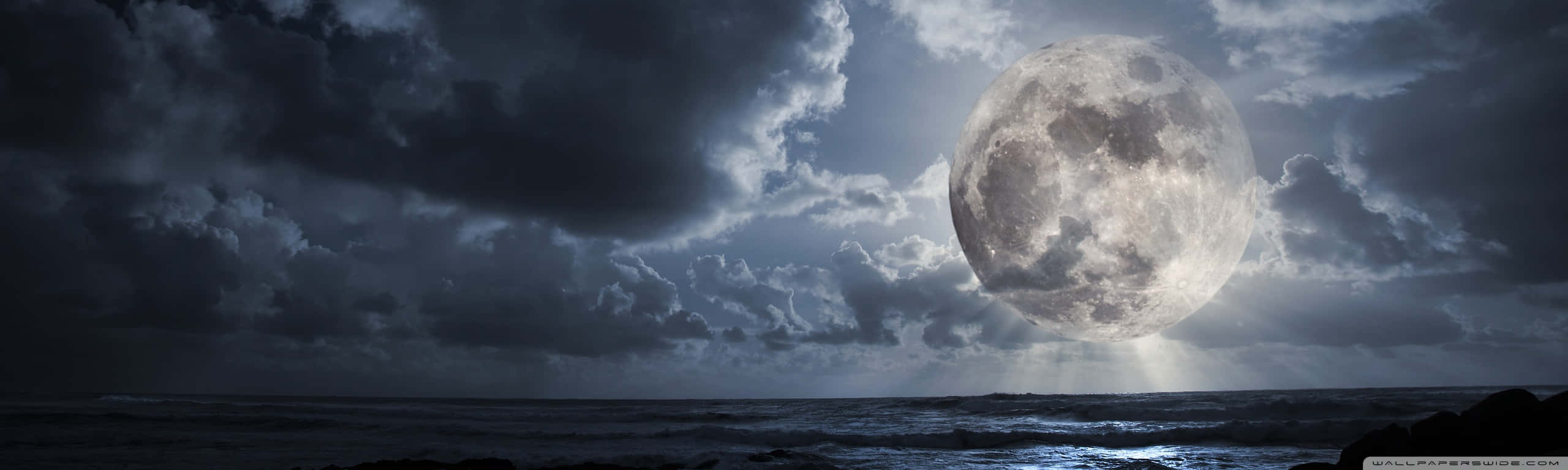 Tremendous Moon Background
