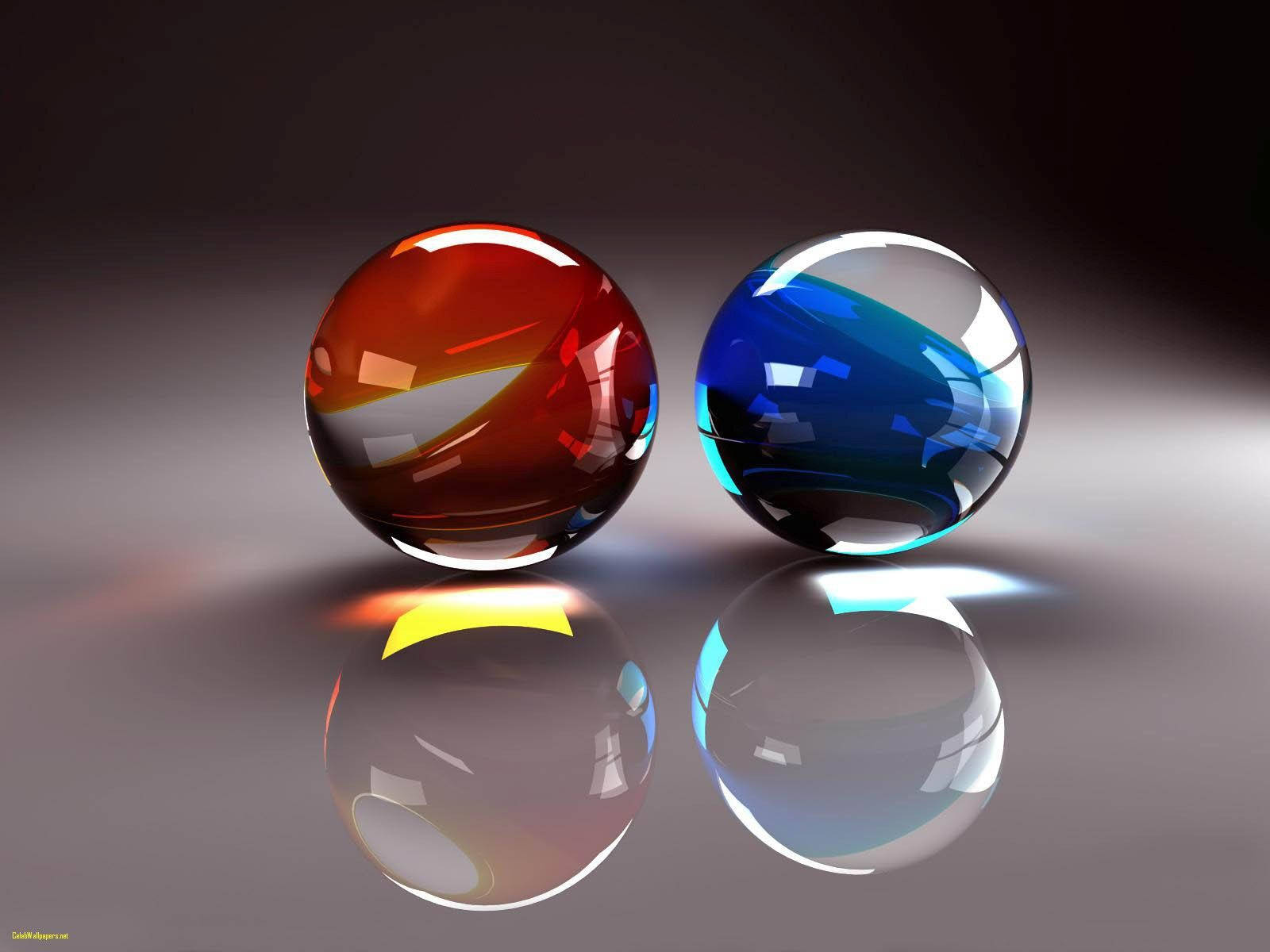 Trending Red And Blue Marbles Sphere