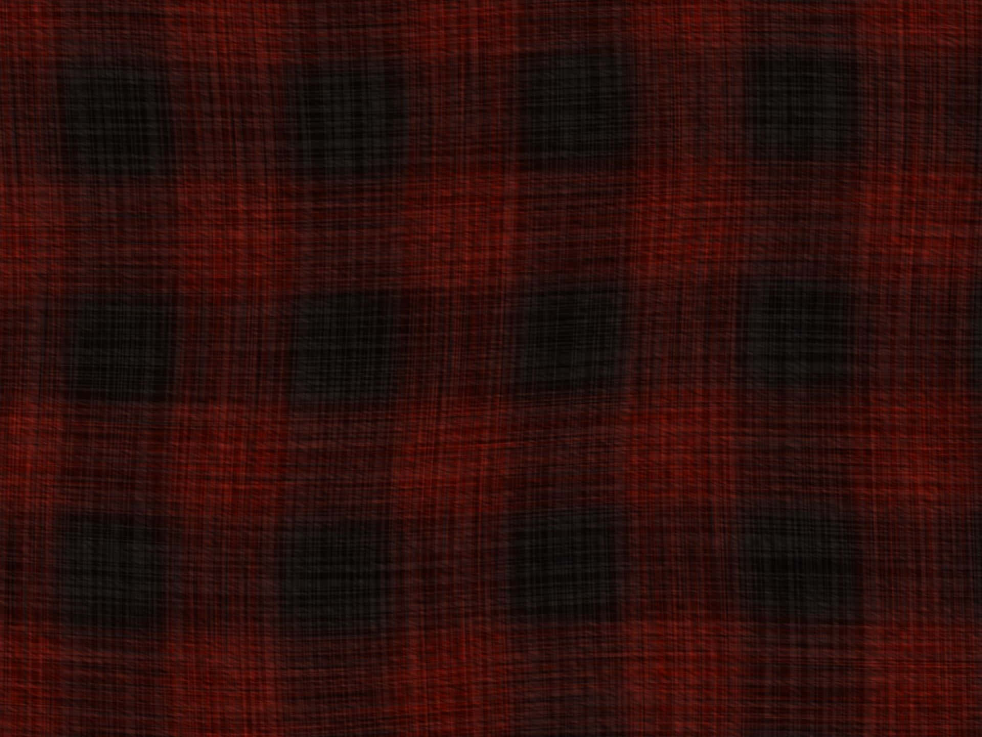 Trendy Black And Red Plaid Fashion Background