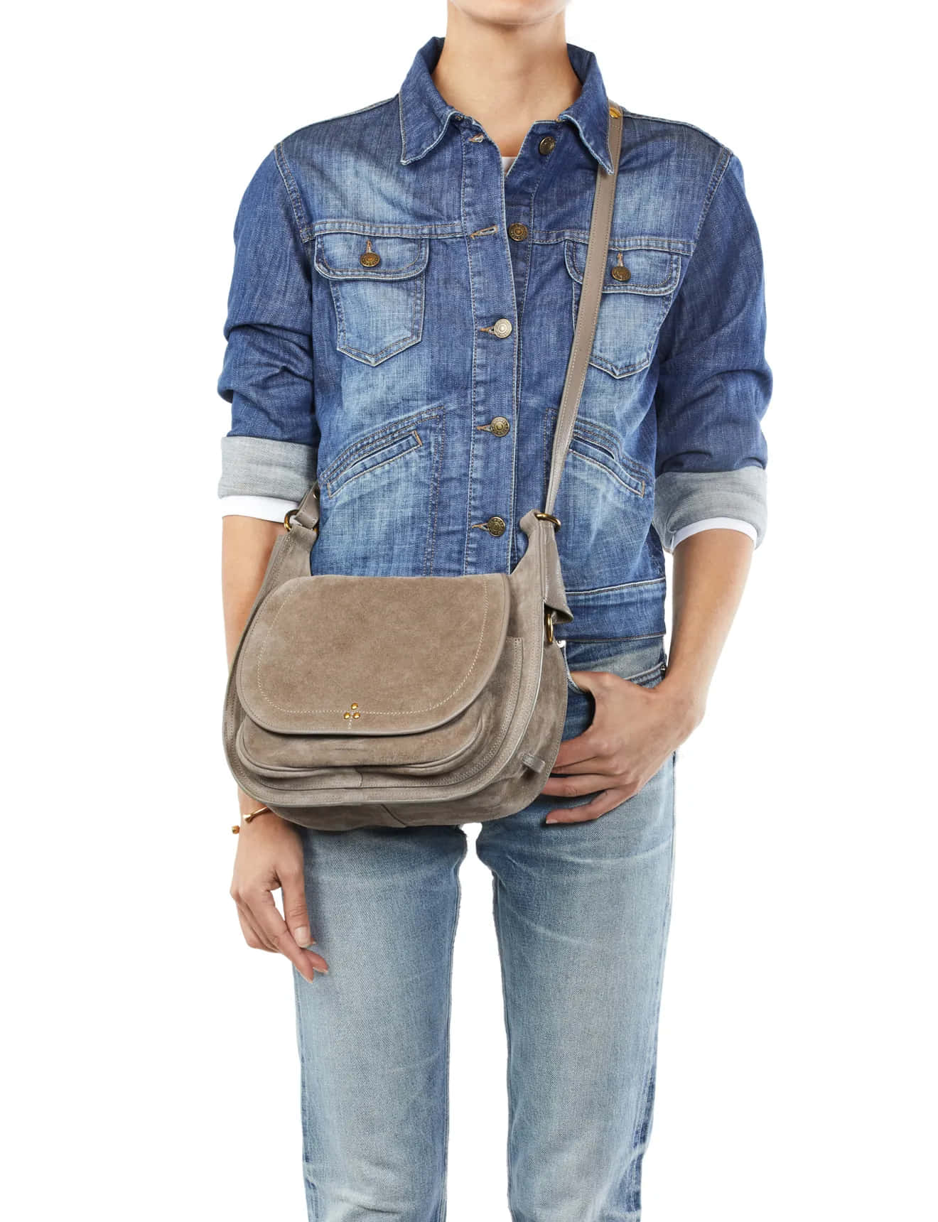 Trendy Jérôme Dreyfuss Philippe Bag In High-quality Leather. Background