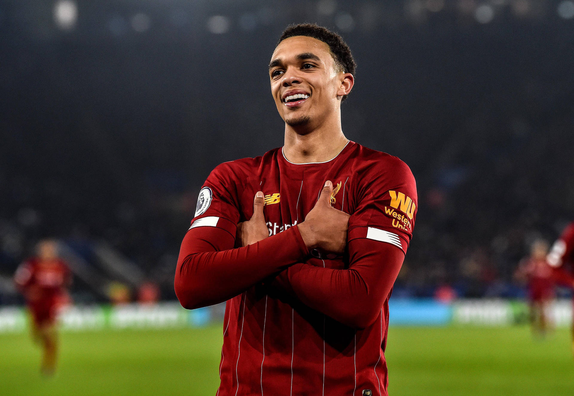 Trent Alexander-arnold Hands Under Armpits