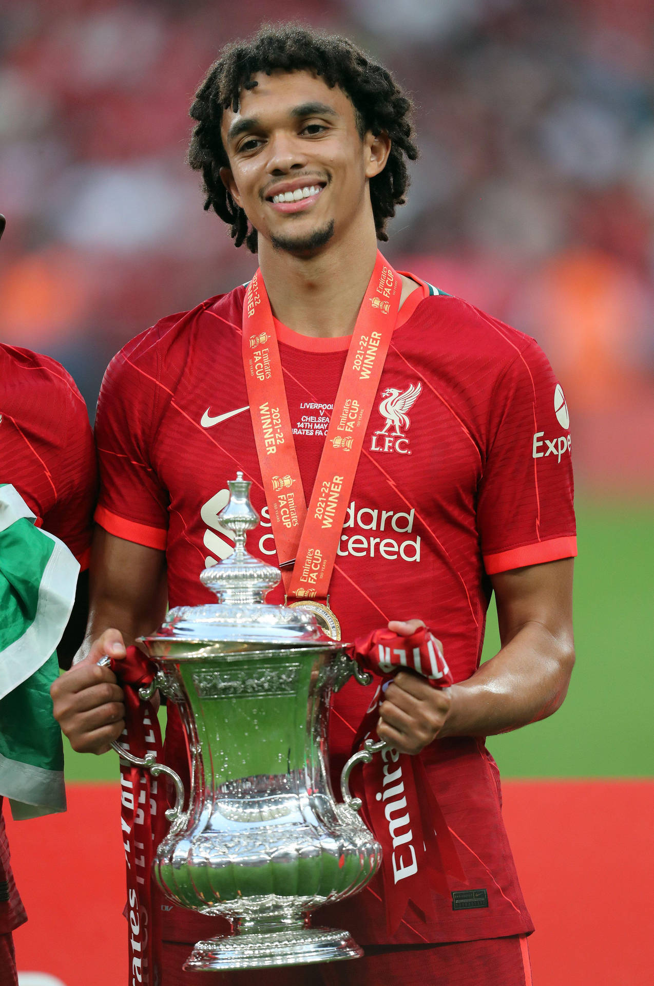 Trent Alexander-arnold Holding Trophy