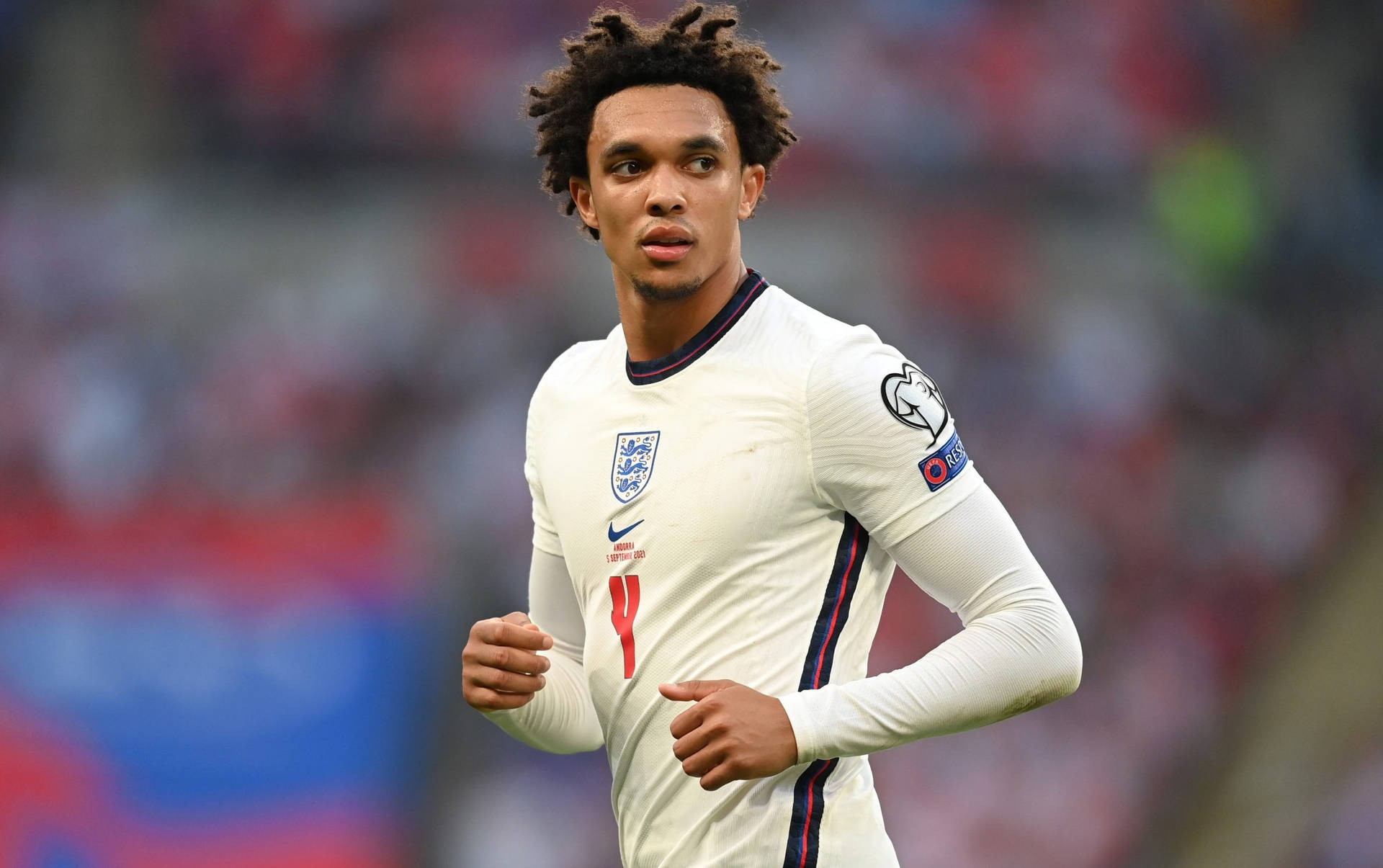 Trent Alexander-arnold Jogging England Background