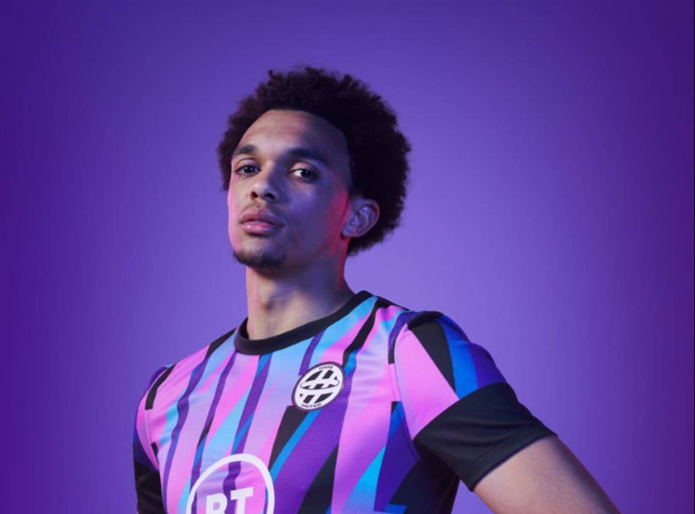 Trent Alexander-arnold Purple Aesthetic