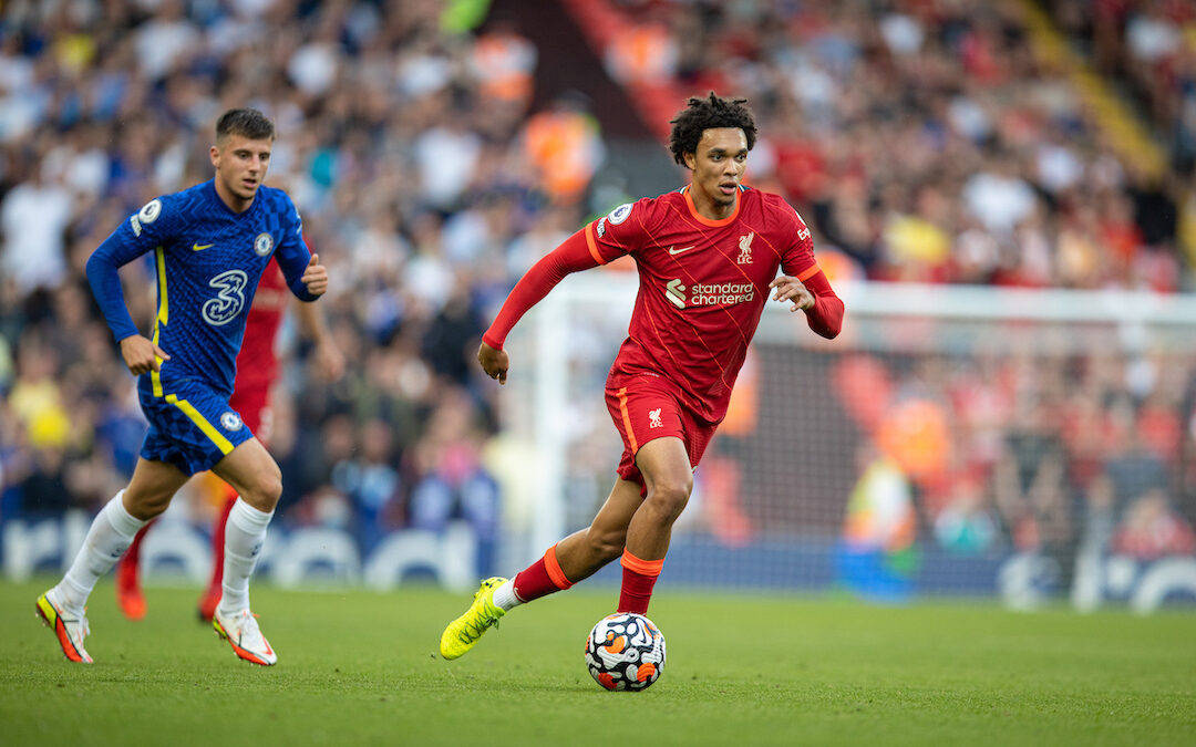 Trent Alexander-arnold Running Ball Chelsea