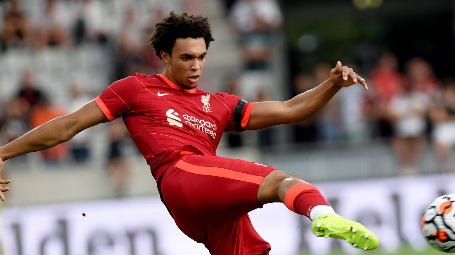 Trent Alexander-arnold Yellow Boot Kick