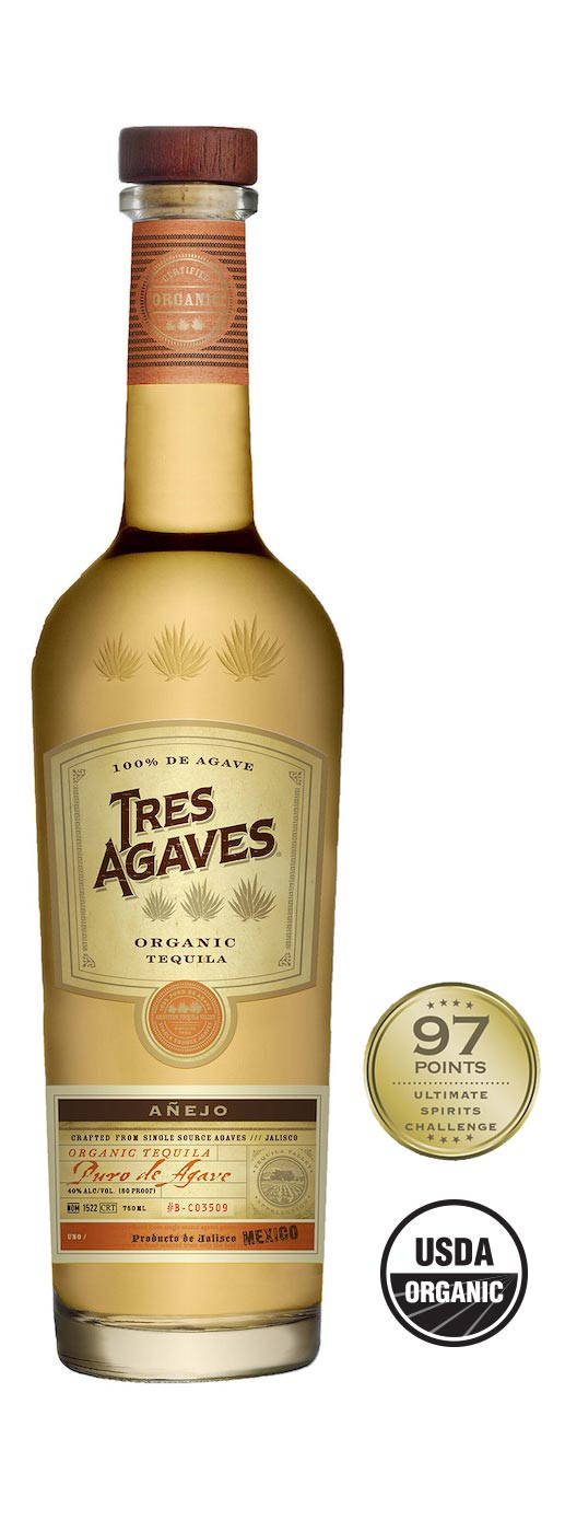 Tres Agaves Anejo Tequila 97 Points