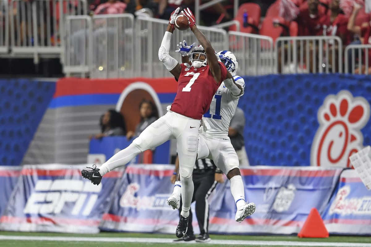 Trevon Diggs At The 2018 Sugar Bowl - Alabama Vs Clemson Background